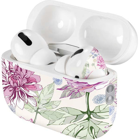 Peony Spring Floral AirPods Pro 2nd Gen Skin