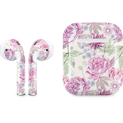 Peony Spring Floral Apple AirPods 2 Skin