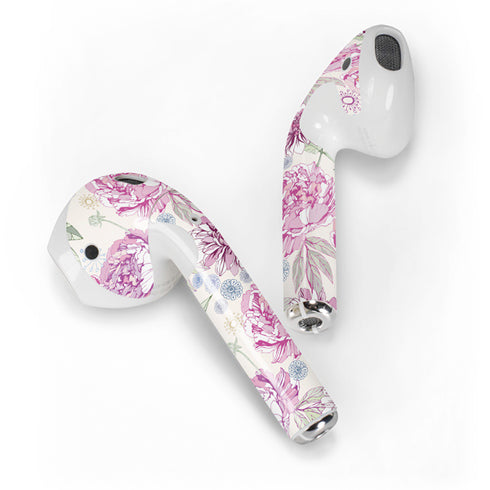 Peony Spring Floral Apple AirPods 2 Skin