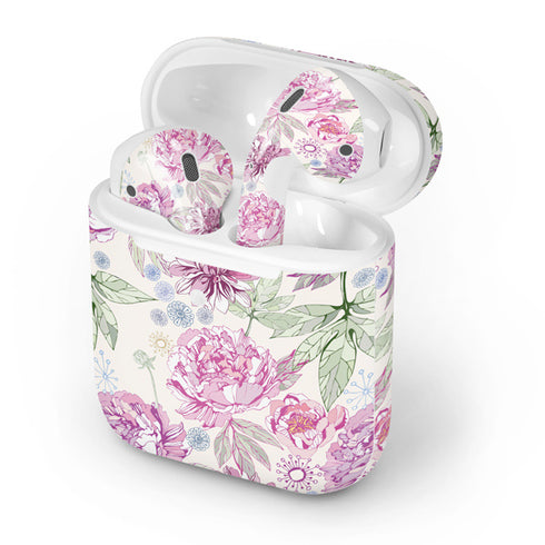 Peony Spring Floral Apple AirPods 2 Skin
