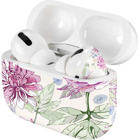Peony Spring Floral Apple AirPods Pro Skin