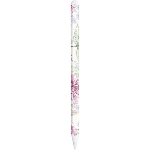 Peony Spring Floral Apple Pencil (2nd Gen 2019) Skin