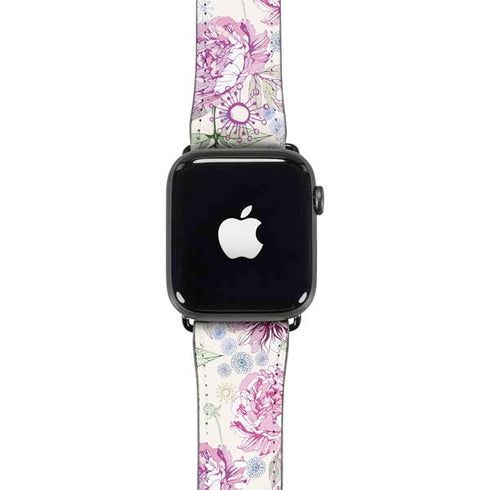 Peony Spring Floral Apple Watch Band 38-40mm