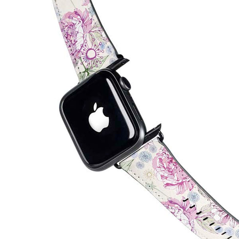 Peony Spring Floral Apple Watch Band 38-40mm