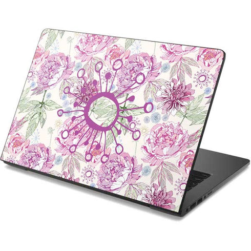 Peony Spring Floral Dell Chromebook Skin