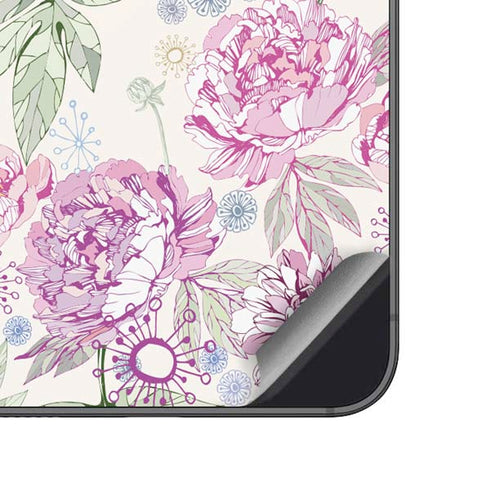 Peony Spring Floral Galaxy A14 5G Skin