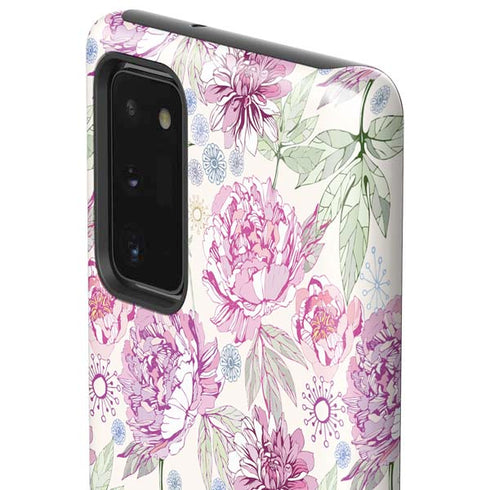 Peony Spring Floral Galaxy Note20 5G Pro Case