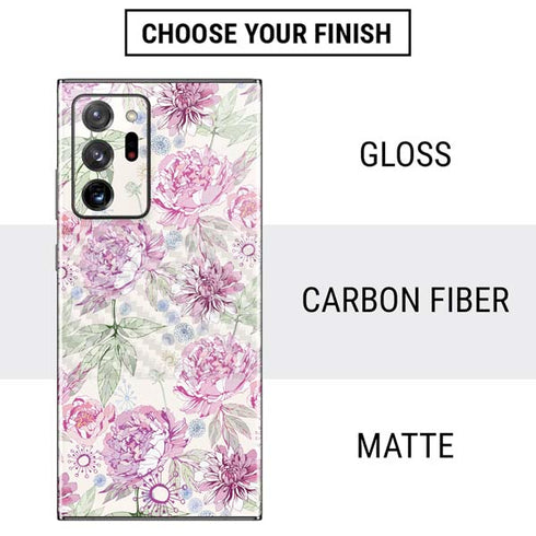 Peony Spring Floral Galaxy Note20 Ultra 5G Skin