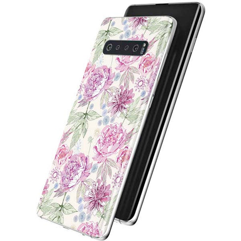 Peony Spring Floral Galaxy S10 Plus Skin
