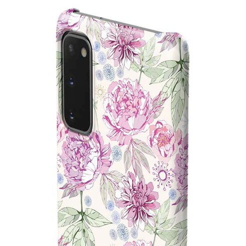 Peony Spring Floral Galaxy S20 Lite Case