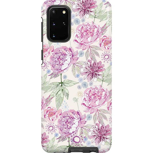 Peony Spring Floral Galaxy S20 Plus Pro Case