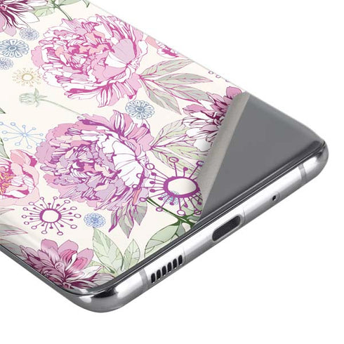 Peony Spring Floral Galaxy S20 Plus Skin
