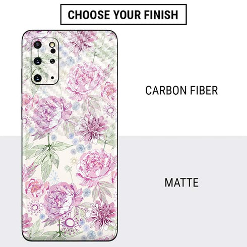 Peony Spring Floral Galaxy S20 Plus Skin