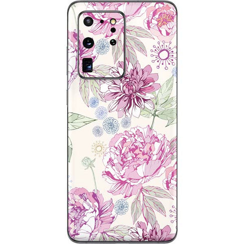 Peony Spring Floral Galaxy S20 Ultra 5G Skin