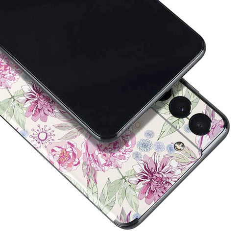 Peony Spring Floral Galaxy S21 5G Skin