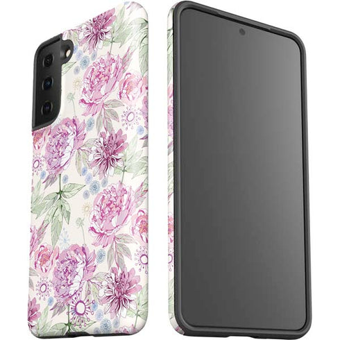 Peony Spring Floral Galaxy S21 Plus 5G Pro Case