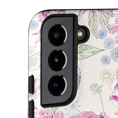 Peony Spring Floral Galaxy S22 Plus Pro Case