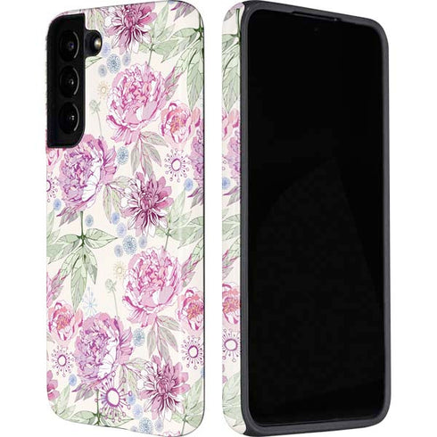 Peony Spring Floral Galaxy S22 Plus Pro Case