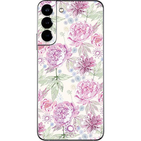 Peony Spring Floral Galaxy S22 Plus Skin