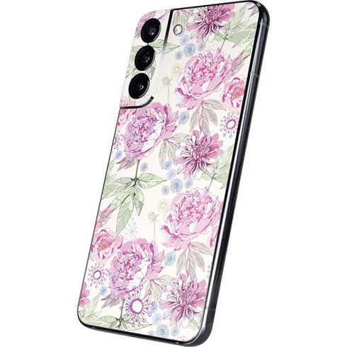 Peony Spring Floral Galaxy S22 Plus Skin