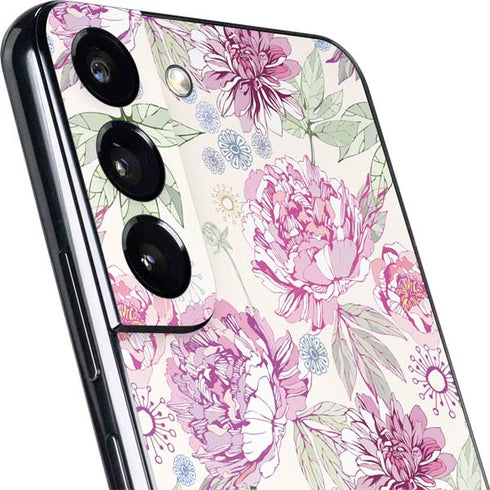 Peony Spring Floral Galaxy S22 Plus Skin