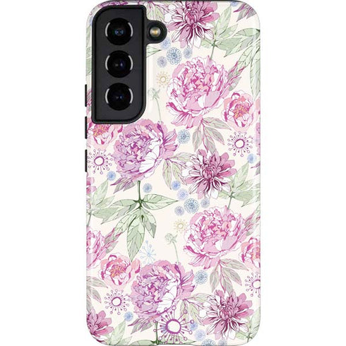 Peony Spring Floral Galaxy S22 Pro Case
