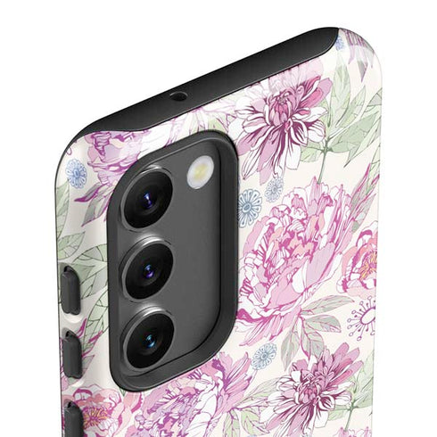 Peony Spring Floral Galaxy S23 Plus Pro Case