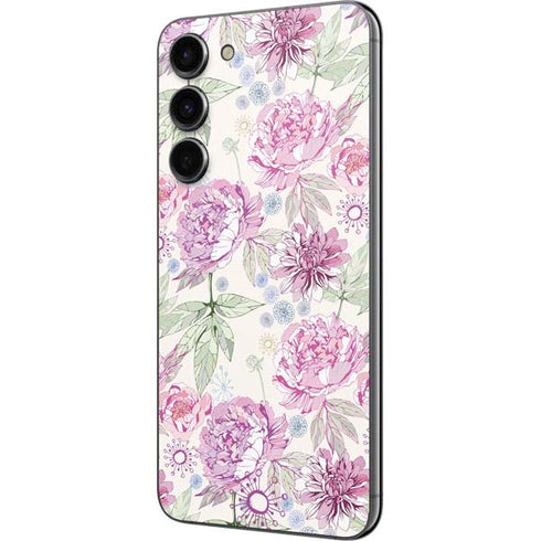 Peony Spring Floral Galaxy S23 Plus Skin