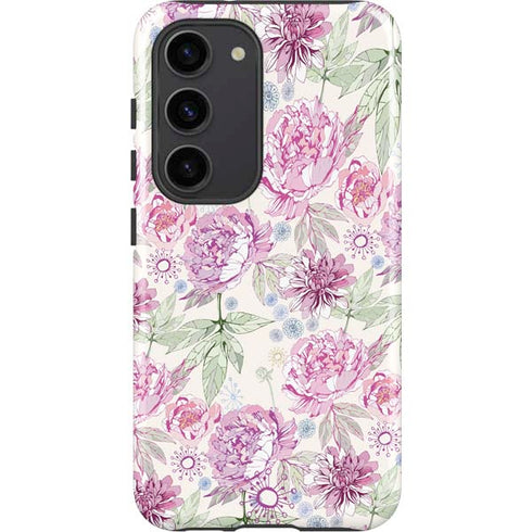 Peony Spring Floral Galaxy S23 Pro Case