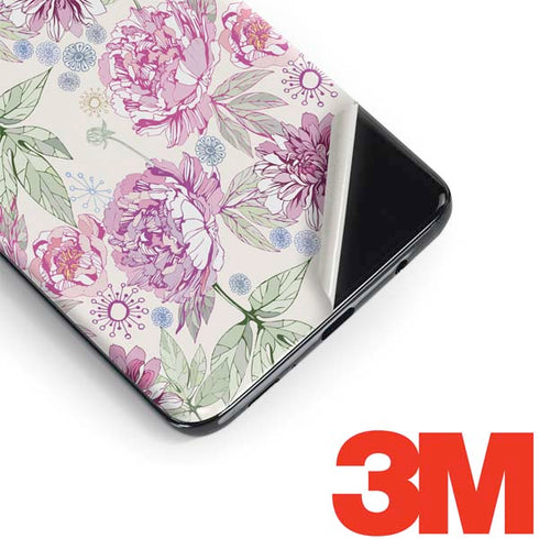 Peony Spring Floral Galaxy S9 Skin