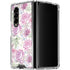 Peony Spring Floral Galaxy Z Fold4 5G Clear Case