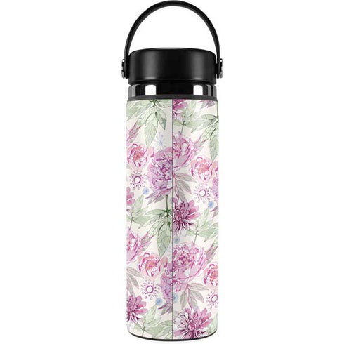 Peony Spring Floral Hydro Flask 20oz Wide Mouth Skin