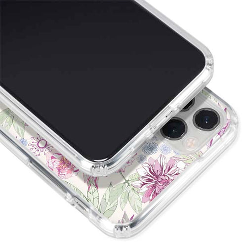 Peony iPhone 11 Pro Clear Case