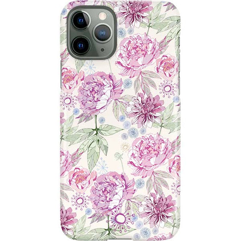 Peony Spring Floral iPhone 11 Pro Lite Case