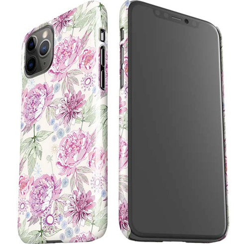 Peony Spring Floral iPhone 11 Pro Lite Case