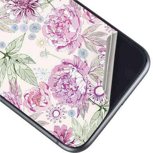 Peony Spring Floral iPhone 11 Skin