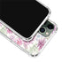 Peony Spring Floral iPhone 12 Pro Clear Case