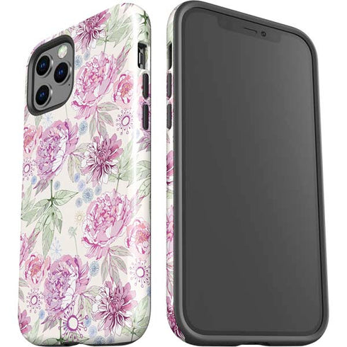 Peony Spring Floral iPhone 12 Pro Max Impact Case