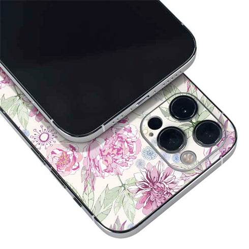 Peony Spring Floral iPhone 12 Pro Max Skin