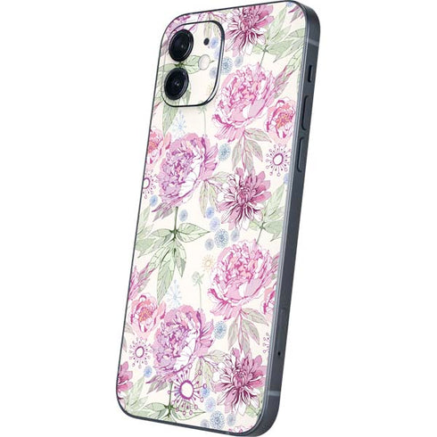 Peony Spring Floral iPhone 12 Skin