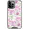 Peony Spring Floral iPhone 13 Pro Max Clear Case