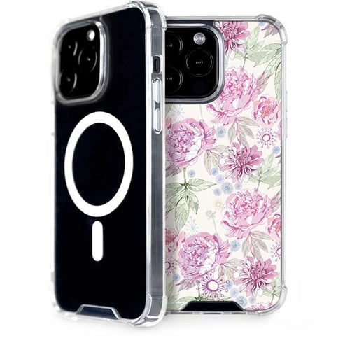 Peony Spring Floral iPhone 13 Pro Max MagSafe Case