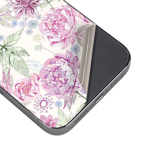 Peony Spring Floral iPhone 13 Pro Max Skin