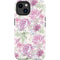 Peony Spring Floral iPhone 14 Plus Impact Case