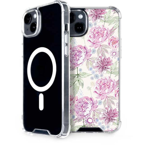 Peony iPhone 15 MagSafe Case