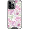 Peony iPhone 15 Pro Clear Case