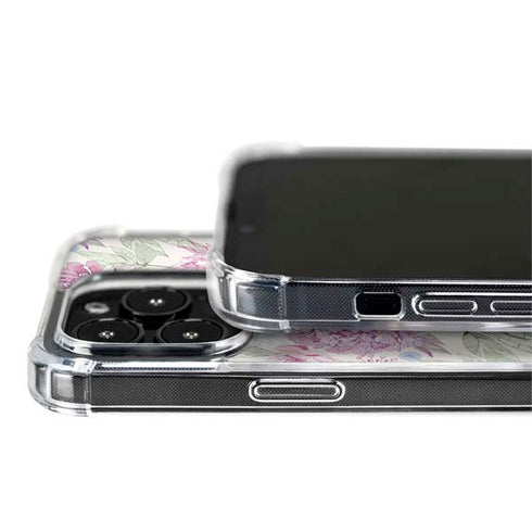 Peony Spring Floral iPhone 14 Pro MagSafe Case