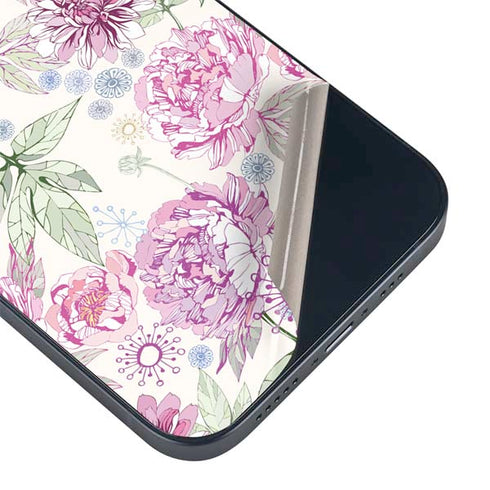 Peony Spring Floral iPhone 14 Skin