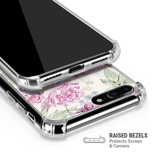 Peony iPhone 7/8 Plus Clear Case