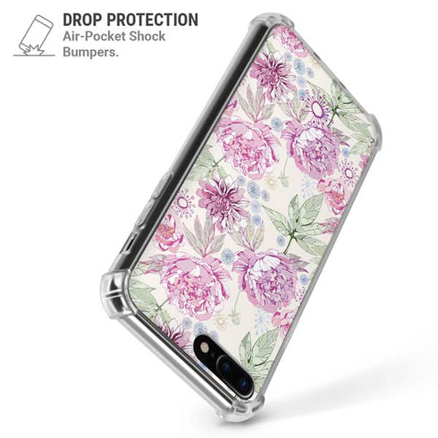 Peony iPhone 7/8 Plus Clear Case